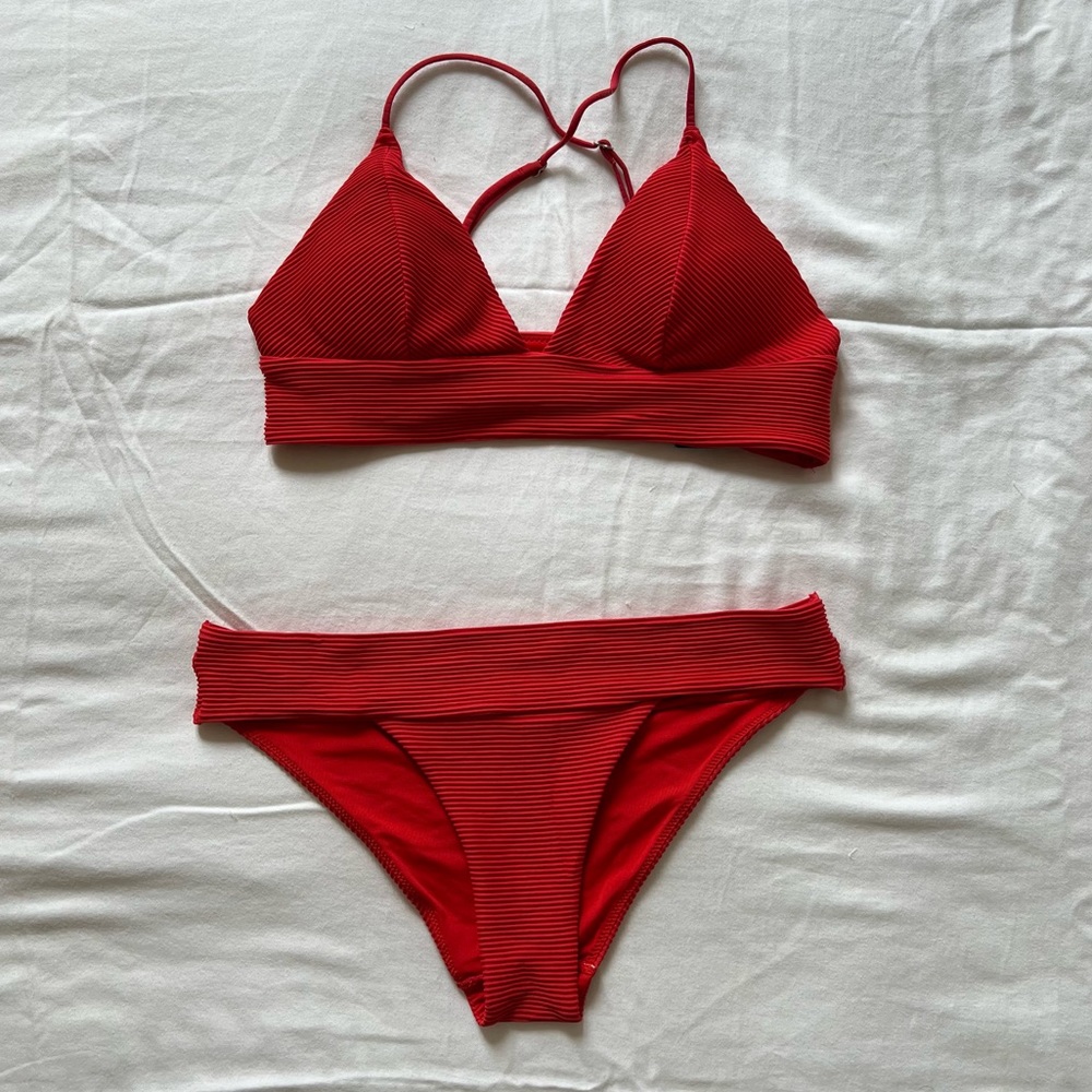 Red bikini
